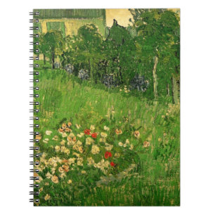 Caderno Espiral Daubigny's Garden by Vincent van Gogh, Vintage Art