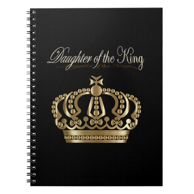 Caderno Espiral Daughter of A King (Frente)
