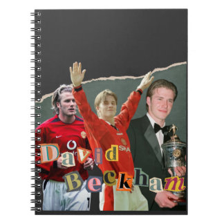 Caderno Espiral David Beckham