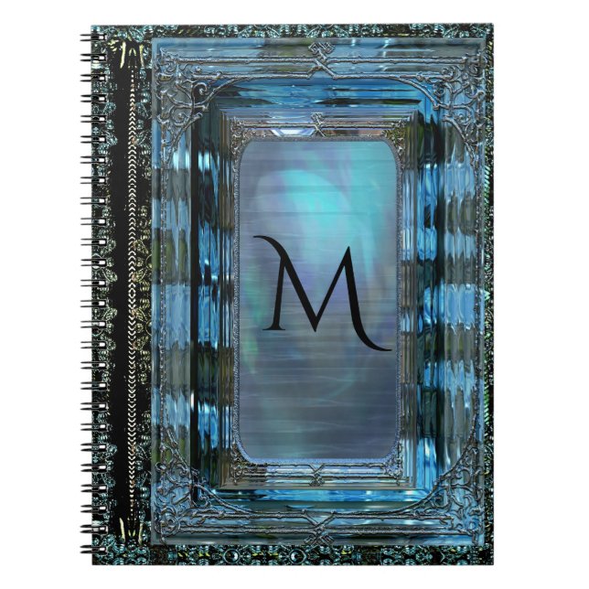 Caderno Espiral Dawn Elegant Monograma (Frente)