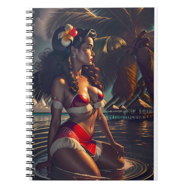 Caderno Espiral Dawn tropical (Frente)
