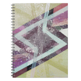 Caderno Espiral de Arte Abstrata Moderna