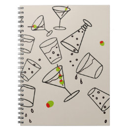 Caderno Espiral de Bebidas
