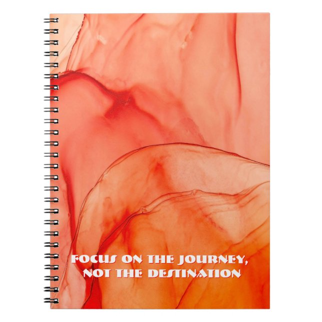 Caderno Espiral de Citação Personalizada (Frente)