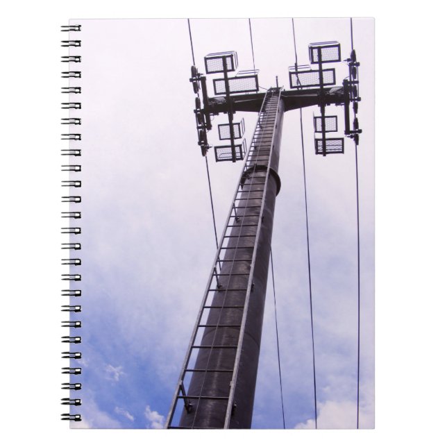 Caderno espiral de elevador de cadeira (Frente)