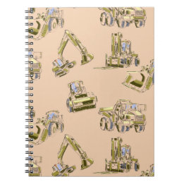 Caderno Espiral de Equipamentos Pesados para Traba