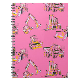 Caderno Espiral de Equipamentos Pesados para Traba