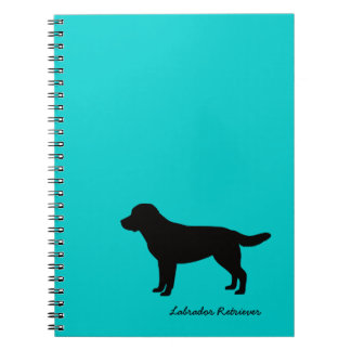 Caderno espiral de labrador retriever