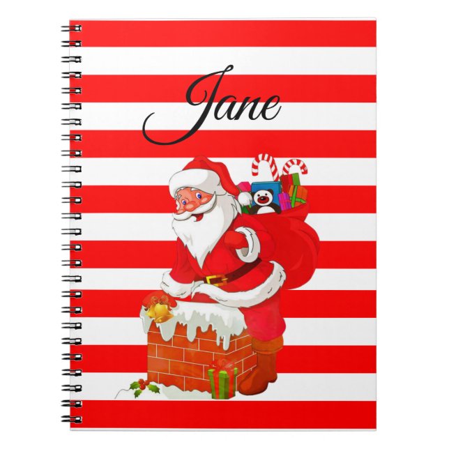 Caderno Espiral de Natal (Frente)