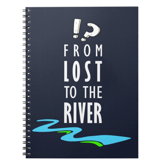 Caderno Espiral De perdidos ao rio (Frente)