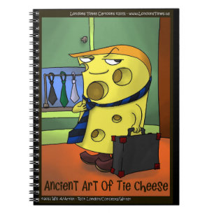 Caderno Espiral de Tai Chi de Desenho Animado Dive