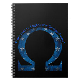 Caderno Espiral De Último a Lendário: Poder Ômega!