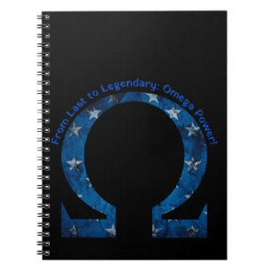 Caderno Espiral De Último a Lendário: Poder Ômega!
