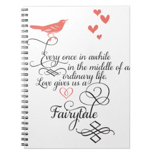 Caderno Espiral De vez em quando, numa vida normal.