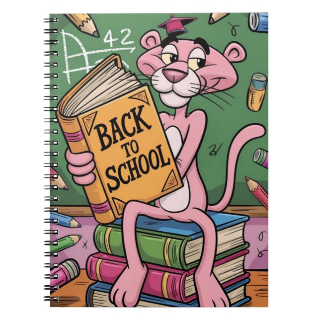 Caderno Espiral De volta à escola  (Frente)