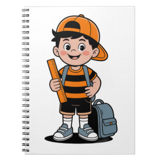 CADERNO ESPIRAL DE VOLTA À ESCOLA, PREPARE-SE PARA UMA NOVA AVENTU
