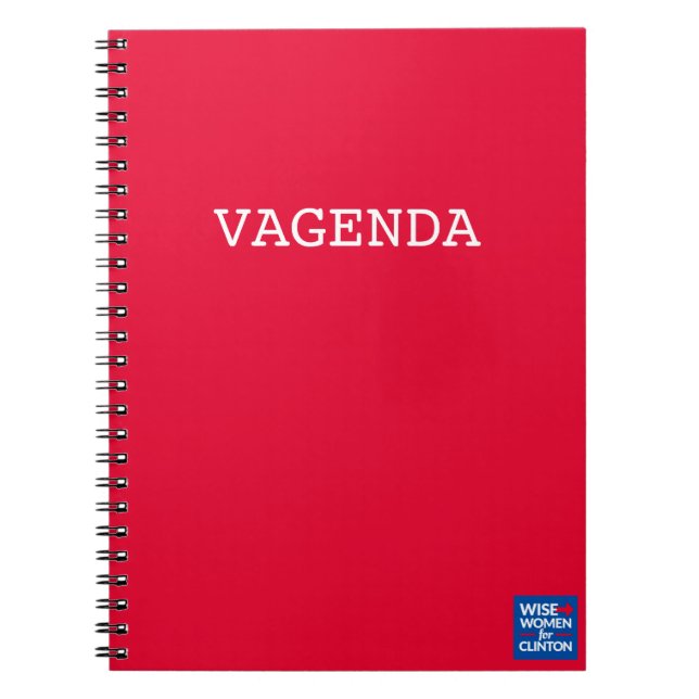 Caderno espiral de WWFC Vagenda (Frente)