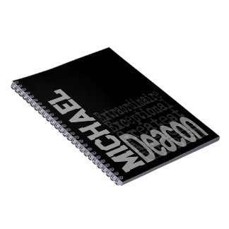 Caderno Espiral Deacon Extraordinaire CUSTOM