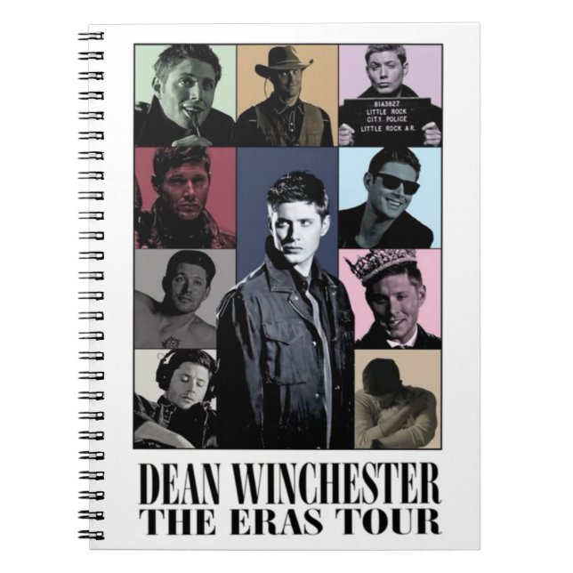 Caderno Espiral Dean Winchester (Frente)