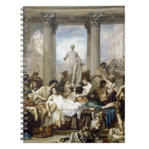 Caderno Espiral decadência romana