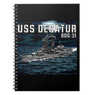 Caderno Espiral Decatur para mísseis guiados