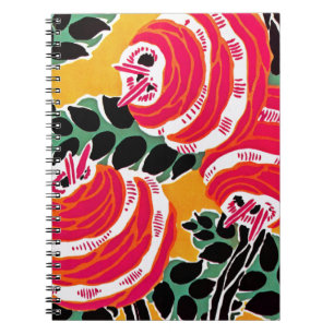 Caderno Espiral Deco de Arte de Seguy #10 em Emporio Moffa