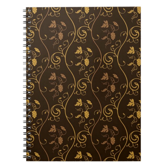 Caderno Espiral Décor das uvas (Frente)