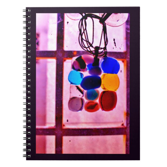 Caderno Espiral Decoração da janela (Frente)
