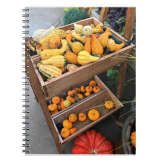 Caderno Espiral Decoração do outono