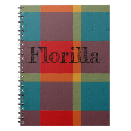 Caderno Espiral Decorative Plaid