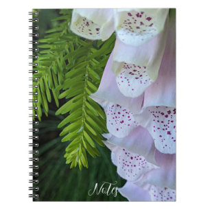 Caderno Espiral Dedal-de-Raposa-Roxo-Flor