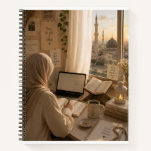 Caderno Espiral Deen & Dunya Islâmico