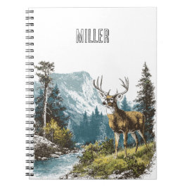 Caderno Espiral Deer Nature 