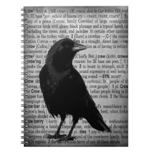 Caderno Espiral Definir Corvo