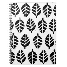 Deixa o notebook de fotos espirais de Impressão de