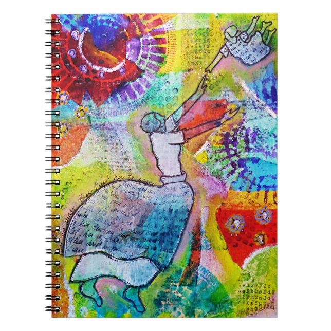 Caderno Espiral Deixar vai (Frente)