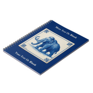 Caderno Espiral Delft Wooly Mammoth
