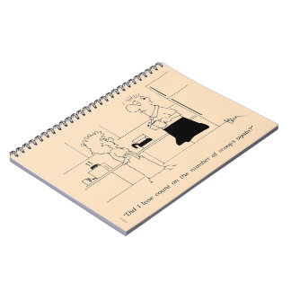 Caderno Espiral Demasiado café