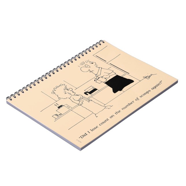 Caderno Espiral Demasiado café (Left Side)