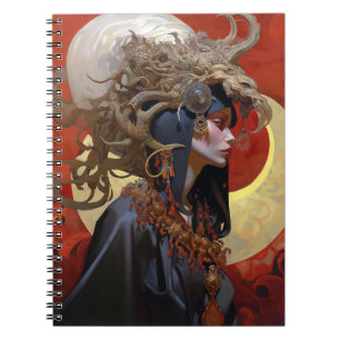 Caderno Espiral Demon Queen Fantasy Art