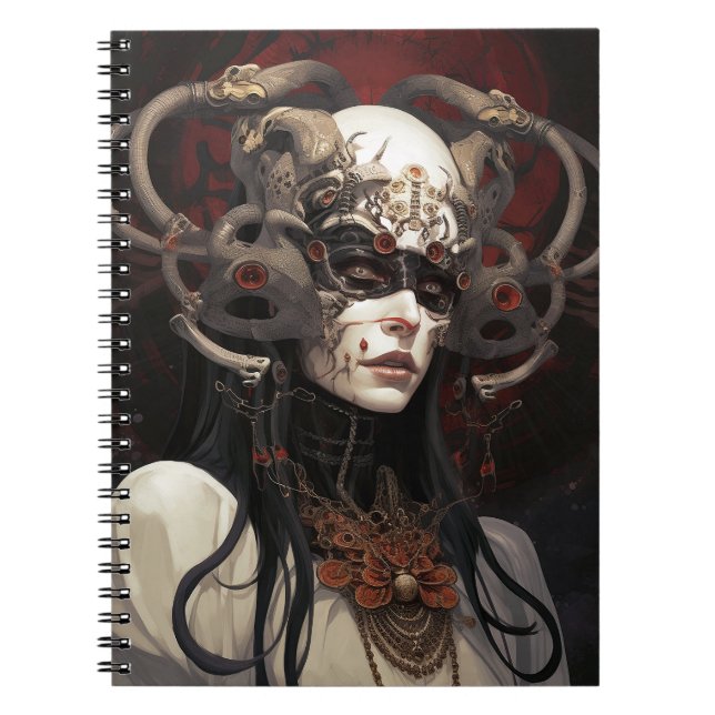 Caderno Espiral Demon Queen Fantasy Art (Frente)
