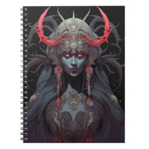Caderno Espiral Demon Queen Fantasy Art