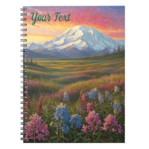 Caderno Espiral Denali Wildflower