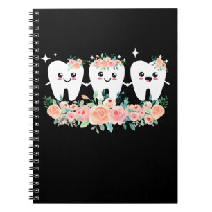 Caderno Espiral Dentist Dental Assistant Oral Hygienist Tooth