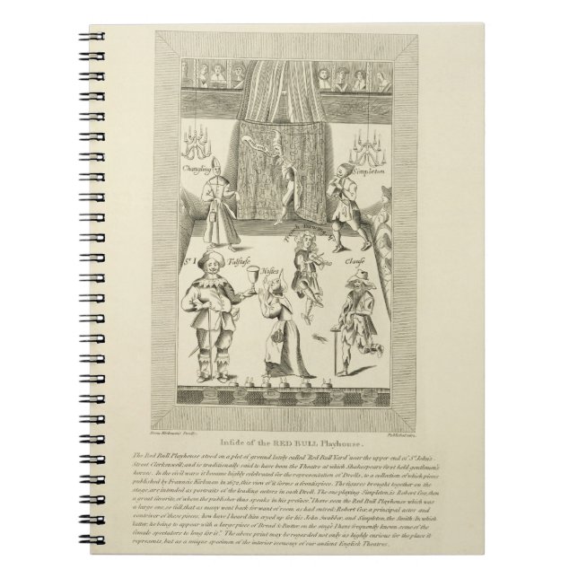 Caderno Espiral Dentro do teatro de Red Bull, frontispiece a (Frente)