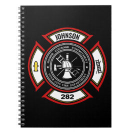 Caderno Espiral Departamento de Bombeiros NOME ADD. Bombeiro Salva