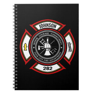 Caderno Espiral Departamento de Bombeiros NOME ADD. Bombeiro Salva