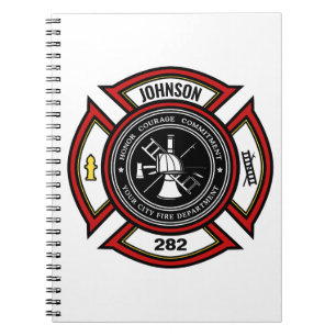 Caderno Espiral Departamento de Bombeiros NOME ADD. Bombeiro Salva