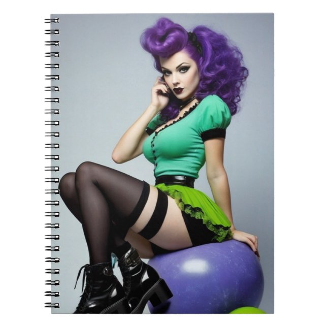 Caderno Espiral Derby Girl (Frente)