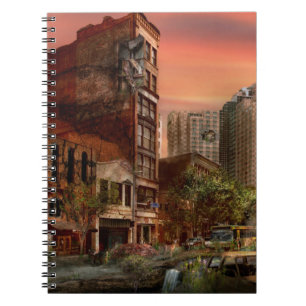 Caderno Espiral Desastre - Pittsburgh, PA - O Bug do Y2K